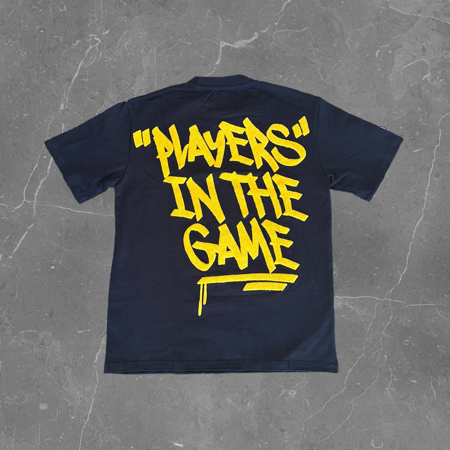 Graffiti Oversized T-Shirt Navy