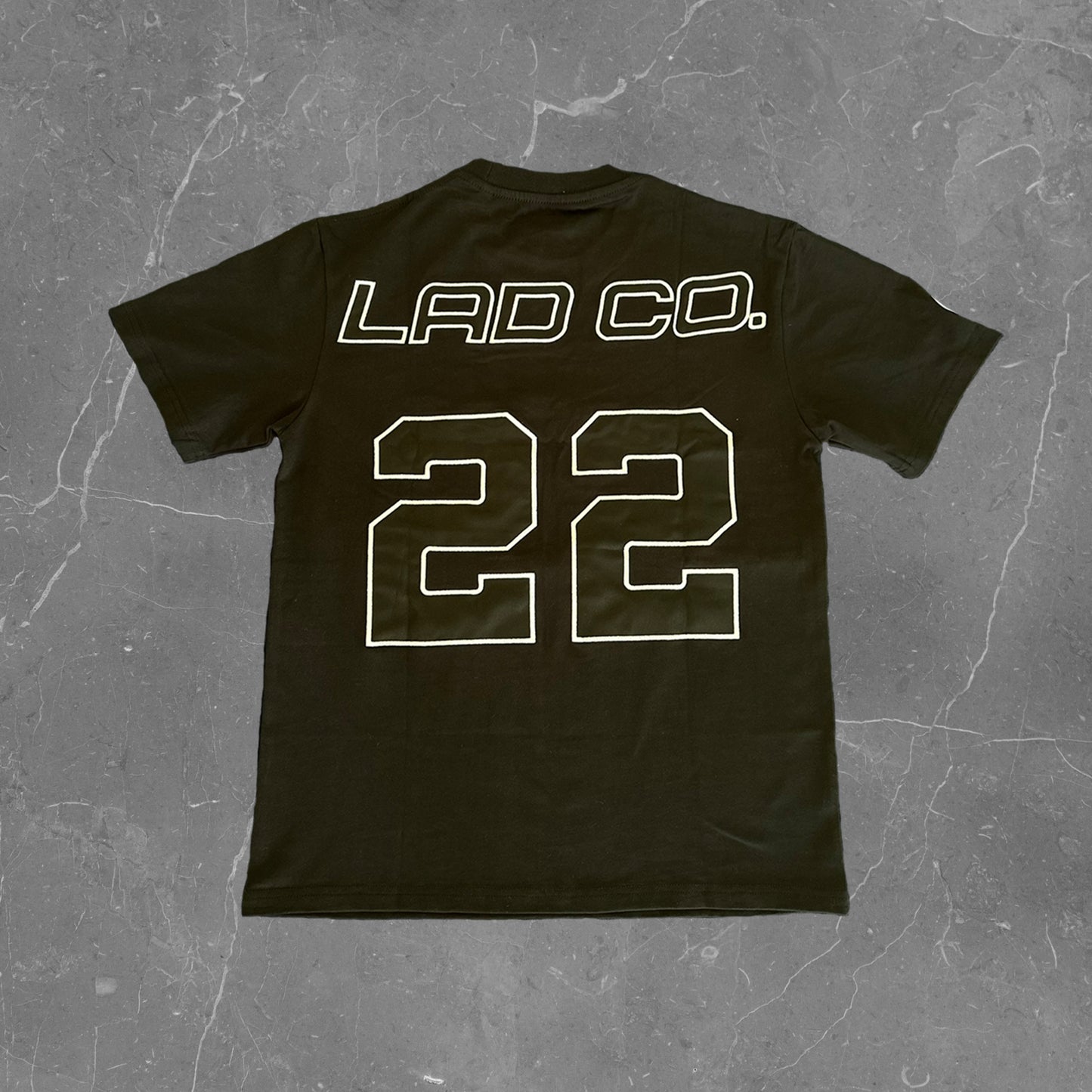 Jersey Oversized T-Shirt Black